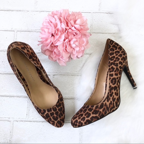 LC Lauren Conrad Shoes - LC Lauren Conrad Leopard Print Heels